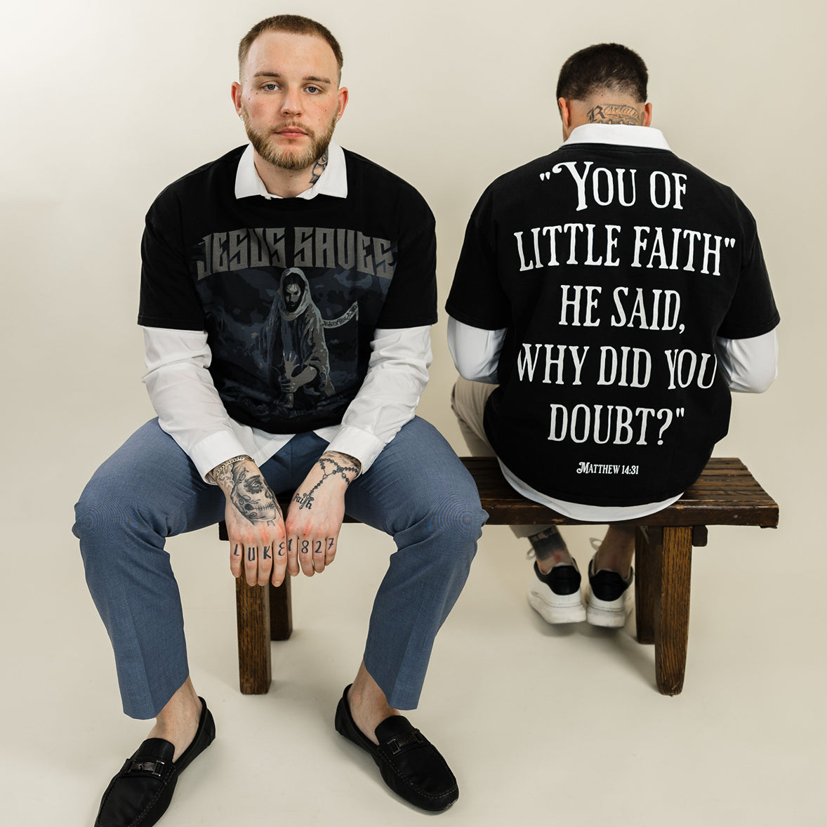 Jesus Saves Graphic T-Shirt