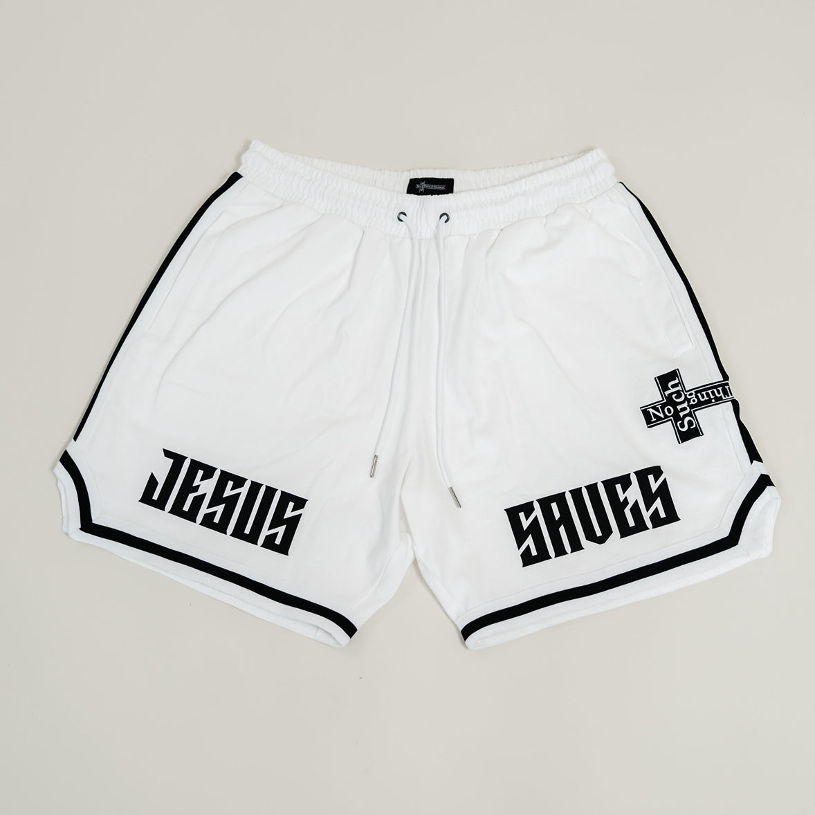 Jesus Saves Retro Shorts