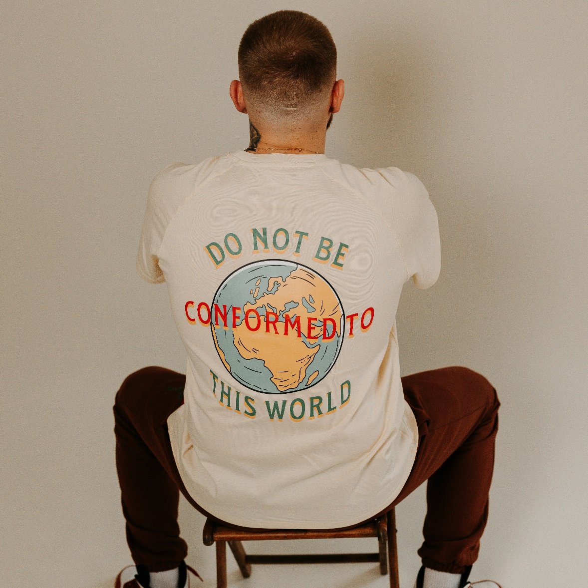 Cross Logo x Do Not Conform Oversized T-Shirt