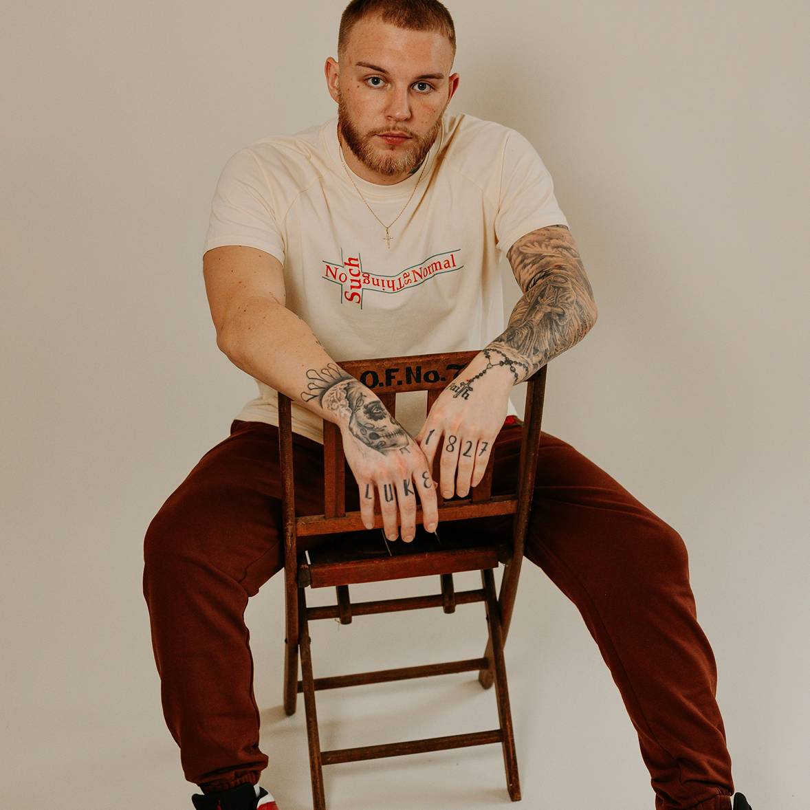 Cross Logo x Do Not Conform Oversized T-Shirt