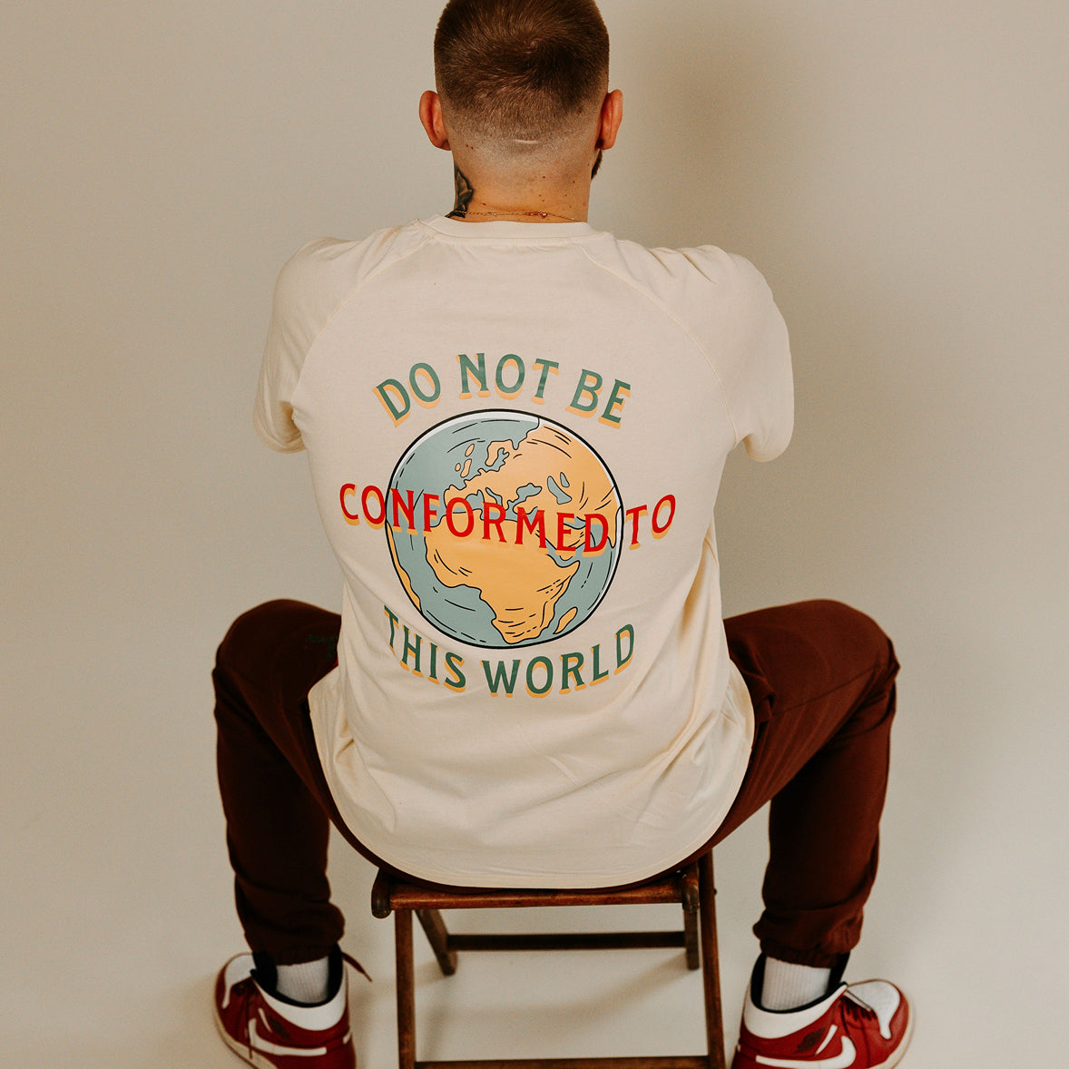Cross Logo x Do Not Conform Oversized T-Shirt