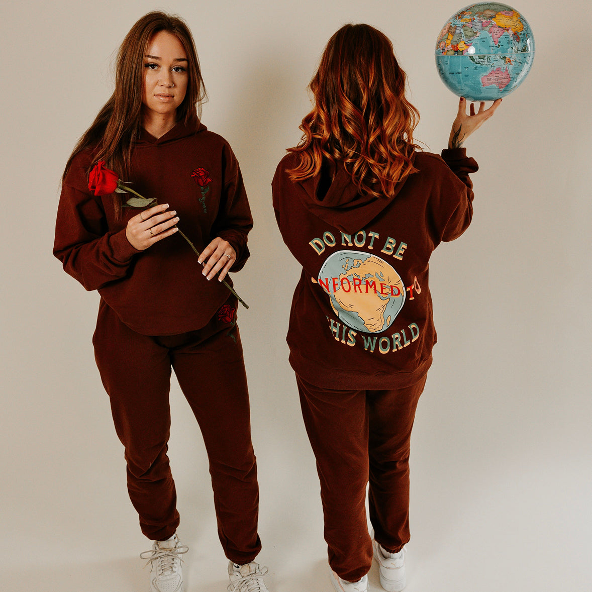 Rose Logo x Do Not Conform Hoodie