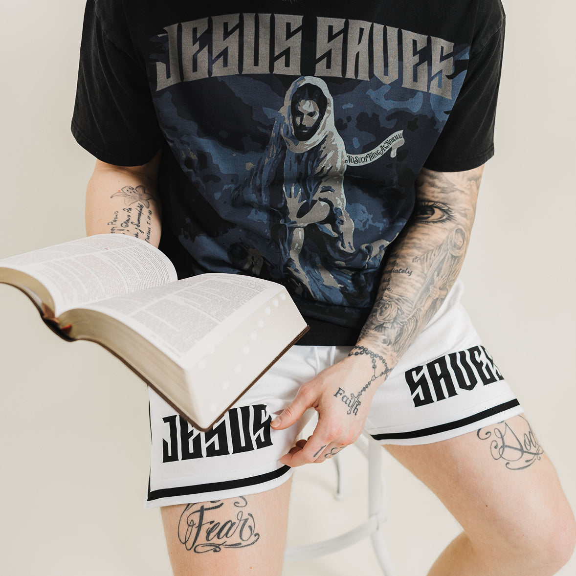 Jesus Saves Graphic T-Shirt